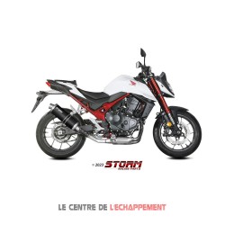 Silencieux Storm OVAL Adapt. HONDA CB 750 HORNET 2023-...