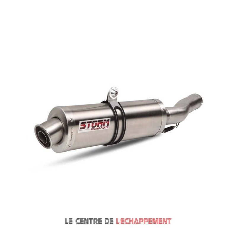 Ligne Complète Storm OVAL Adapt. SUZUKI DL 650 V-Strom 2007-2011