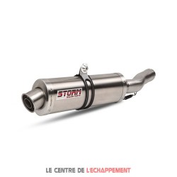 Silencieux Storm OVAL Adapt. YAMAHA YZF 600 R6 2003-2005