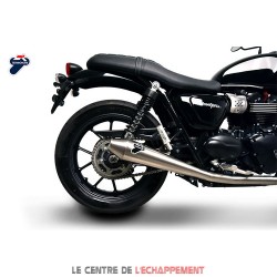 Ligne Complète TERMIGNONI Black Line Adapt.Triumph Street Twin 900 2016-2017