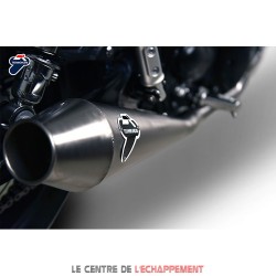 Ligne Complète TERMIGNONI Black Line Adapt.Triumph Street Twin 900 2016-2017