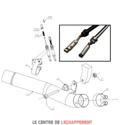 Manchon raccord sans catalyseur MIVV KAWASAKI ZX 10R Ninja 2016-2020