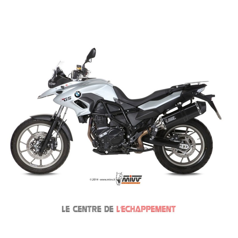 Silencieux MIVV SPEED EDGE BMW F 700 GS 2012-2017