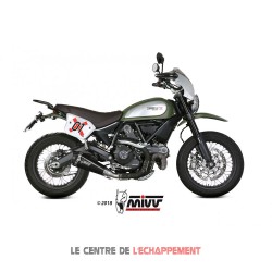 Silencieux MIVV DELTA RACE DUCATI SCRAMBLER 800 2015-2020
