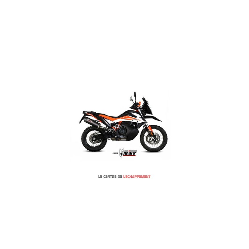 Silencieux MIVV OVAL KTM 790 / 890 ADVENTURE/R 2019-... / 890 SMT 2023-...