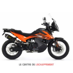 Silencieux ARROW Race Tech (coupelle carbone) KTM 790 Adventure/R 2019-2020 et 890 Adventure / SMT 2021-...