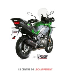 Silencieux MIVV SPORTLINE (coupelle carbone) ovale KAWASAKI Versys 1000 2019-...