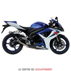 Silencieux MIVV ROUND GP SUZUKI GSX R 600 2006-2007