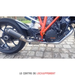 Collecteur sans catalyseur pour KTM 1290 SUPER DUKE / R 2014-2019 et 1290 SUPER DUKE GT 2016-2021