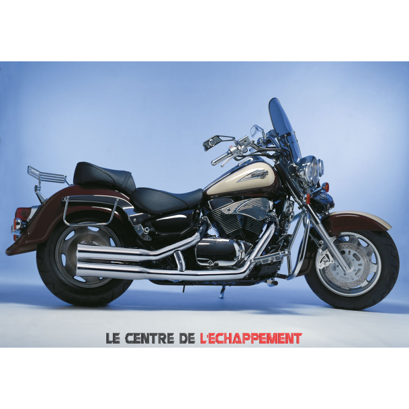 Ligne Complète Falcon Double Groove SUZUKI  VZ 1600 Marauder / M1600 Intruder et Kawasaki VN 1500 Mean Strike