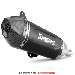 Silencieux Akrapovic Slip-on PIAGGIO Vespa GTS 125 / Super / SuperSport / SuperTech 2025 et +