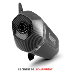 Silencieux Akrapovic Slip-on PIAGGIO Vespa GTS 125 / Super / SuperSport / SuperTech 2025 et +