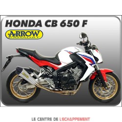 Ligne Complète ARROW X-Kone Adapt.Honda CB 650 F / CBR 650 F 2014-...