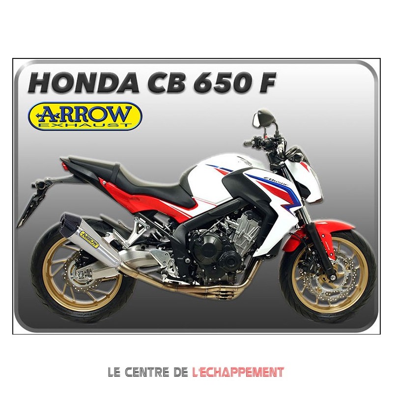 Ligne Complète ARROW X-Kone Adapt.Honda CB 650 F / CBR 650 F 2014-...