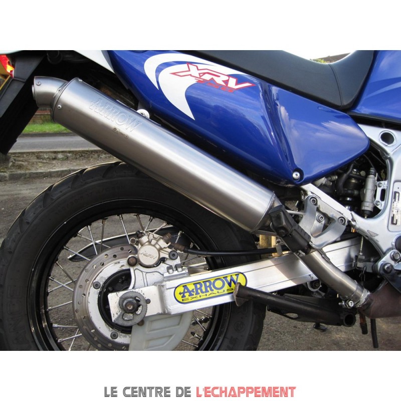 Silencieux ARROW Paris Dakar Replica Adapt.Honda XRV 750 AFRICA TWIN 1996-2005