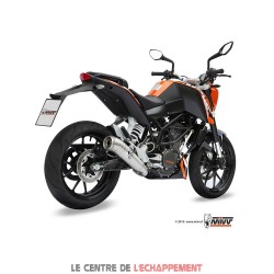 Silencieux MIVV GHIBLI Adapt.KTM 125 DUKE 2011-