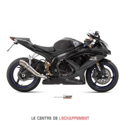 Silencieux MIVV GHIBLI Adapt.Suzuki GSX R 600/750 2008-2010