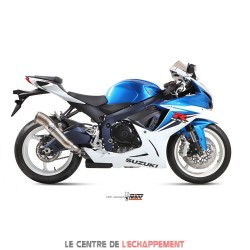 Silencieux MIVV GHIBLI Adapt.Suzuki GSX R 600/750 2011-...