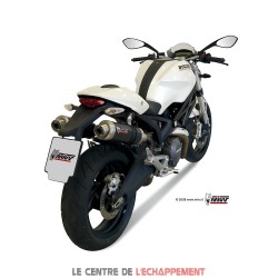 Silencieux MIVV ROUND GP Adapt.Ducati 696 MONSTER 2008-2014