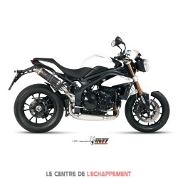 Silencieux MIVV ROUND GP Adapt.Triumph SPEED TRIPLE 1050 2011-
