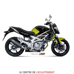 Silencieux MIVV SPORTLINE Ovale Adapt.Suzuki 650 GLADIUS 2009-