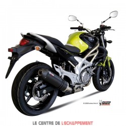 Silencieux MIVV SPORTLINE Ovale Adapt.Suzuki 650 GLADIUS 2009-