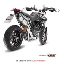 Silencieux MIVV SUONO Adapt.Ducati HYPERMOTARD 1100/1100S 2007-2012