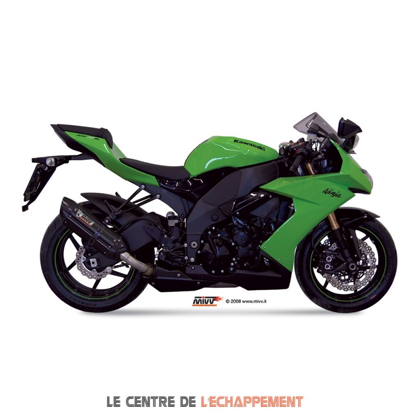 Silencieux MIVV SUONO Adapt.Kawasaki ZX10R NINJA 2008-2010