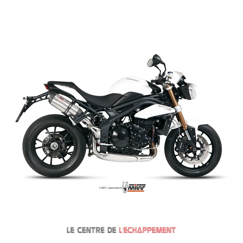 Silencieux MIVV SUONO Adapt.Triumph SPEED TRIPLE 1050 2011-