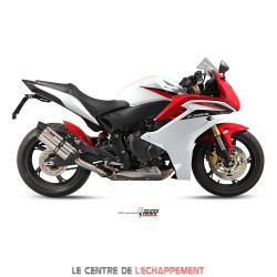 Silencieux MIVV SUONO (coupelle carbone) Honda CB 600 HORNET 2007-2014/ CBR 600 F 2011-2013