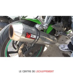 Silencieux SCORPION Factory rond Adapt.Kawasaki Z 750 2004-2006